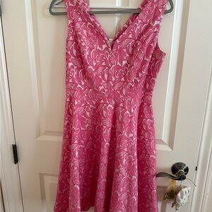 Pink Anthropologie Maeve Dress